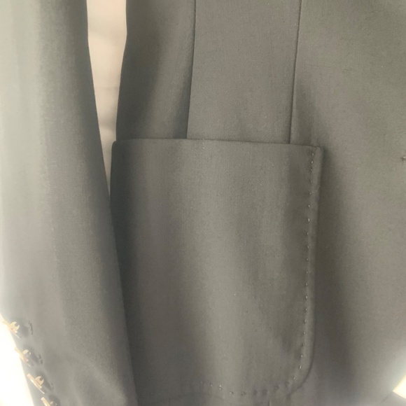 black blazer with silver buttons - Picture 4 of 8